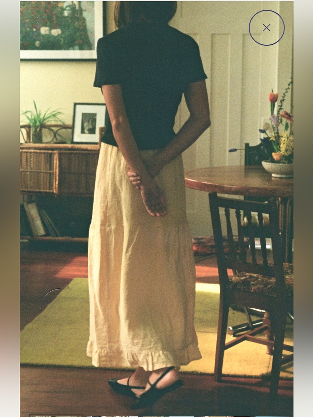 Jimi Collection The Pasley Skirt in Butter